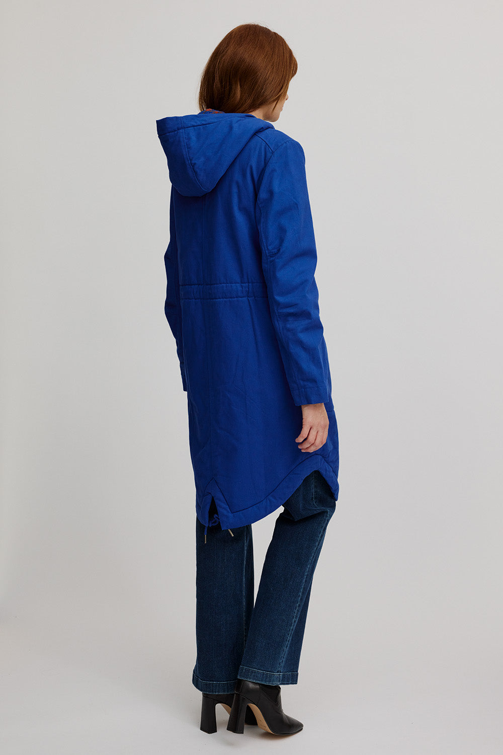 Lined parka made of organic cotton