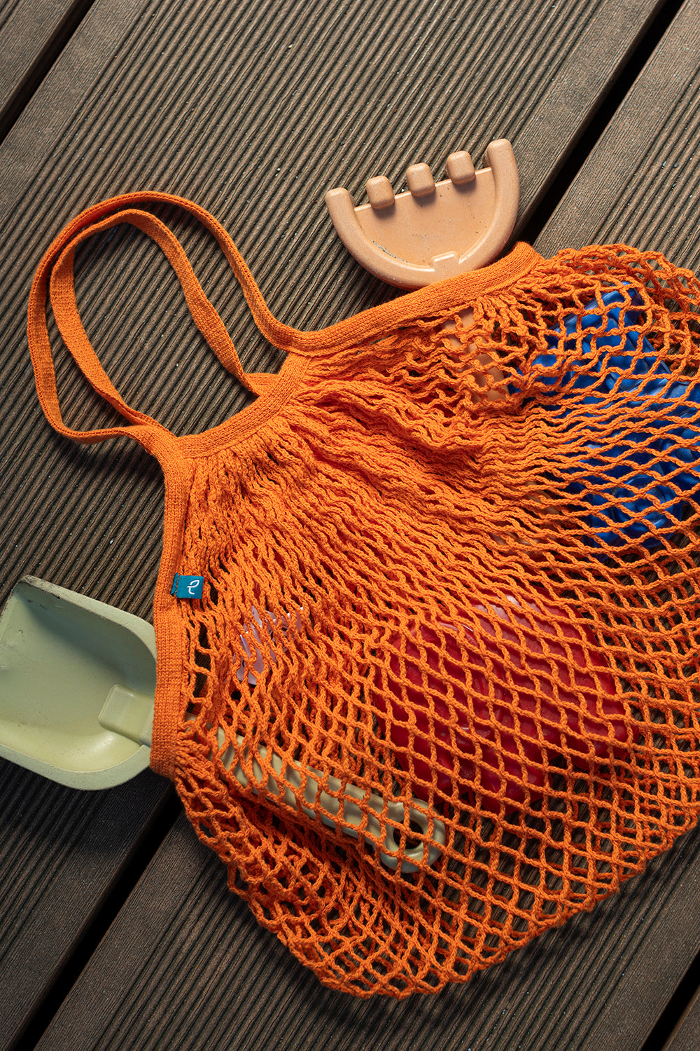 Shopping bag for kids orange