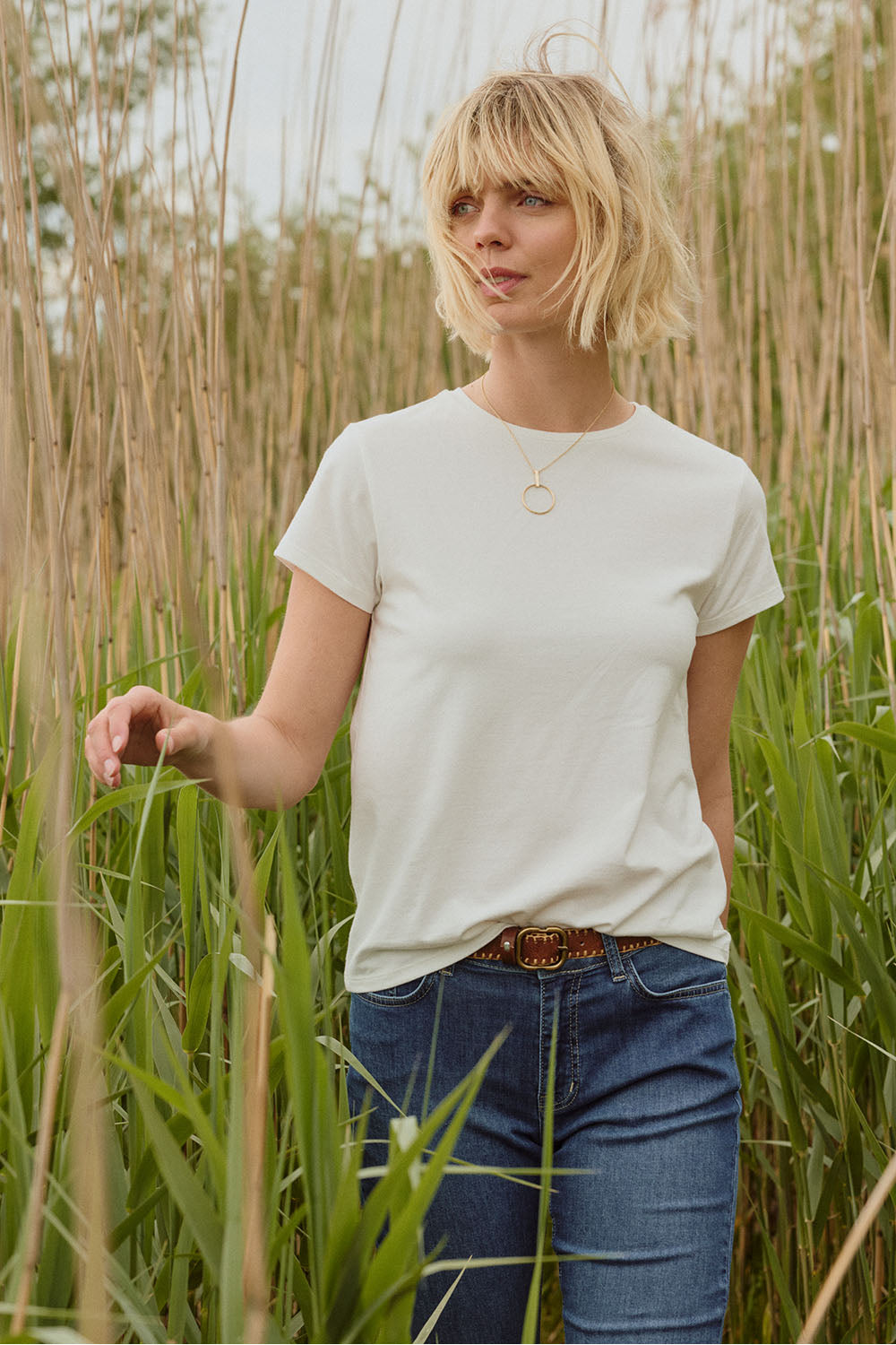 Jerseyshirt Iiriis aus Bio-Baumwolle