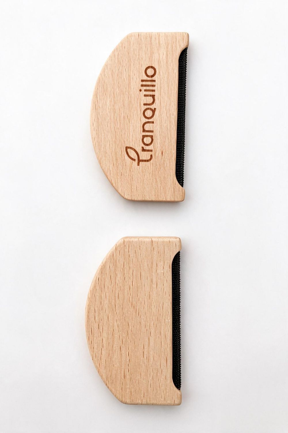 wooden wool comb