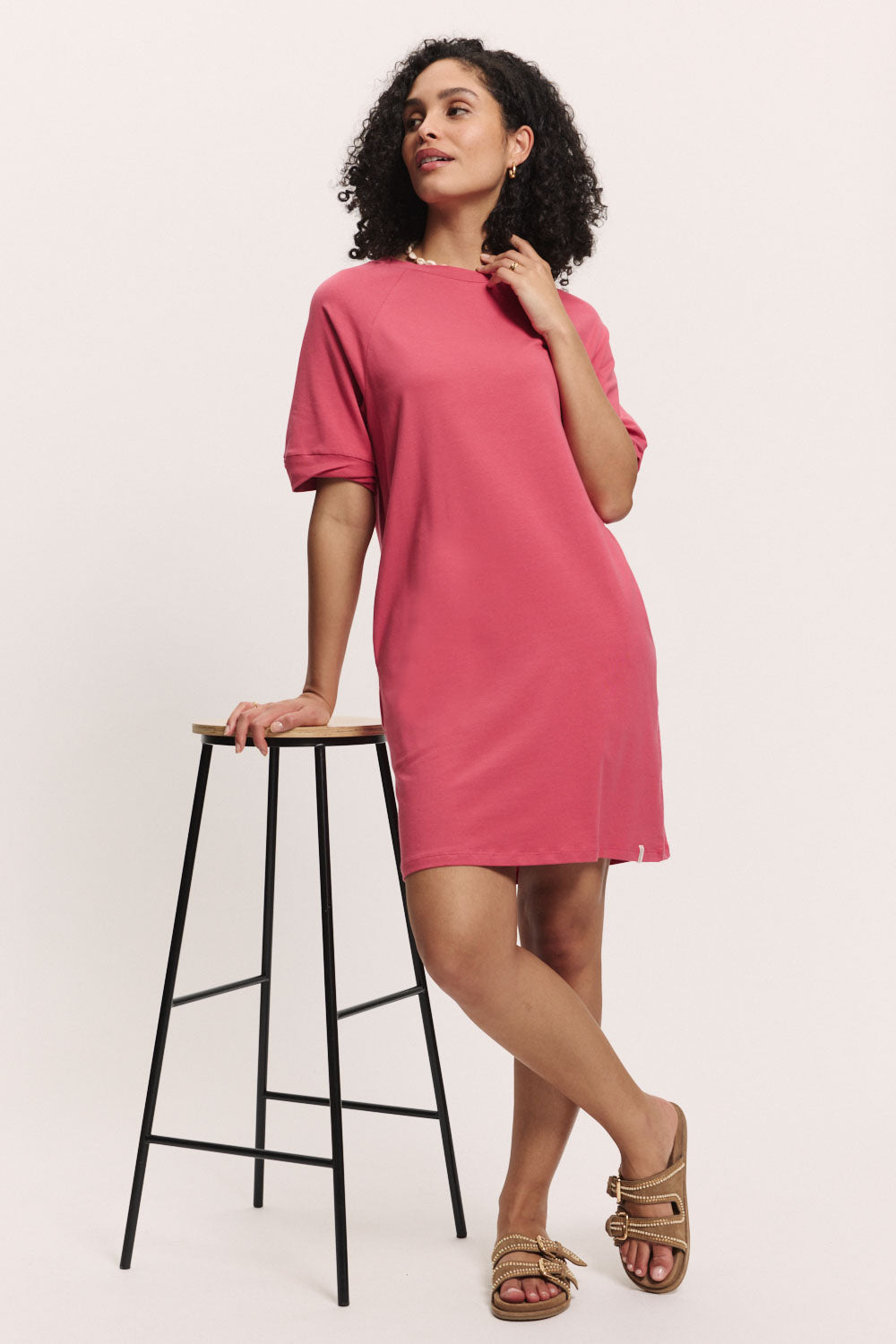 Jersey dress Ninaa in organic cotton