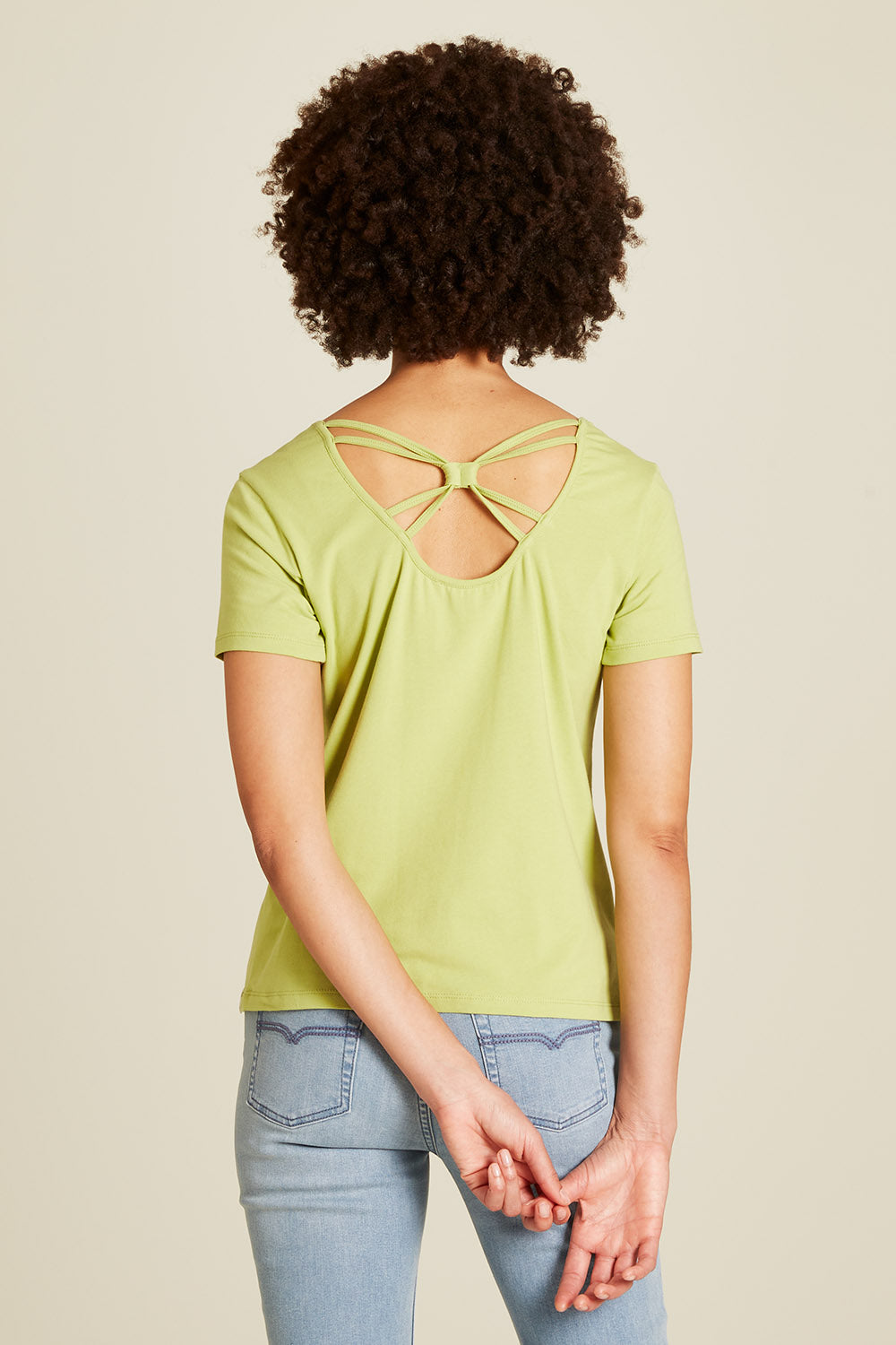 Shirt with back details