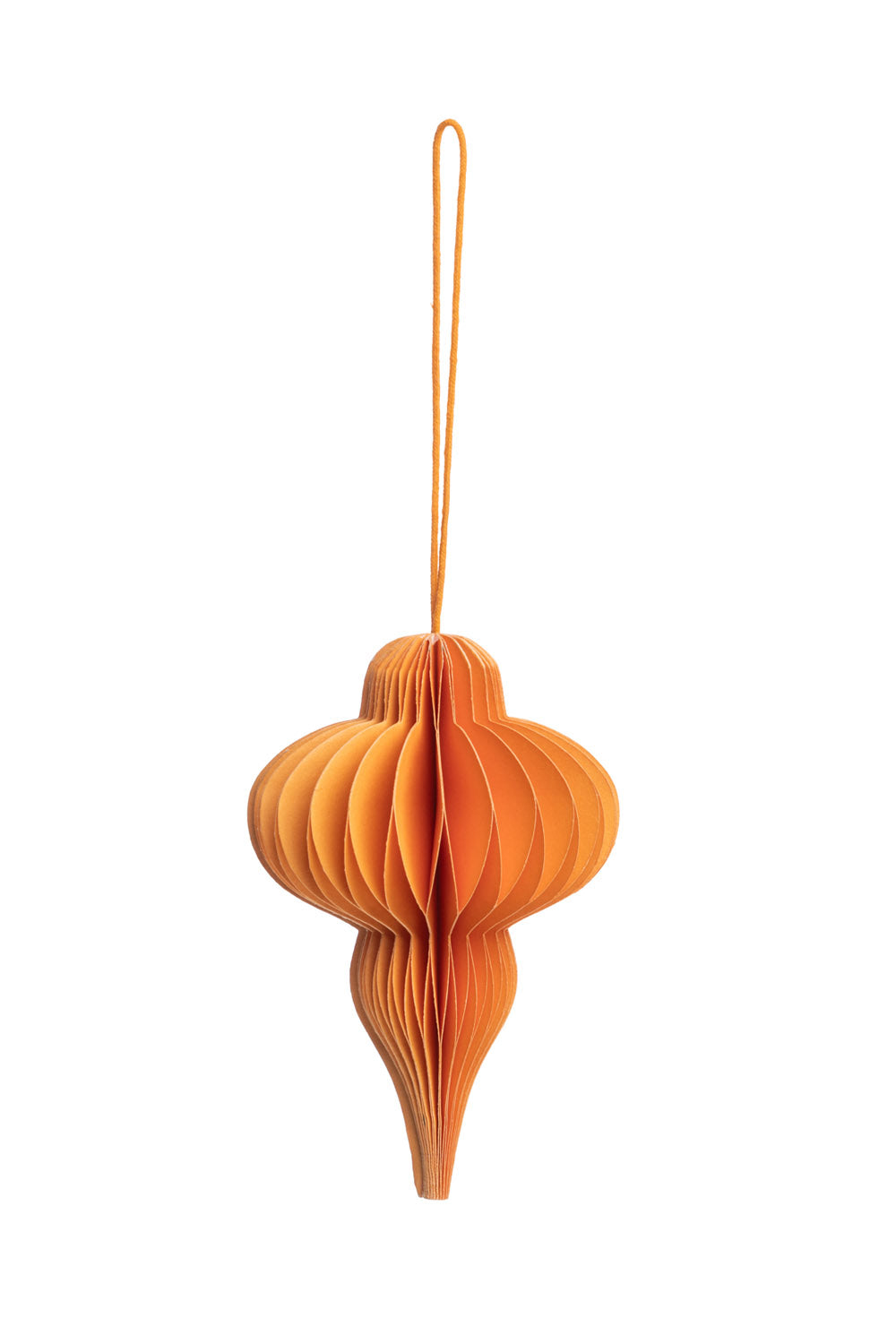 Paper pendant ORANGE HUMMING