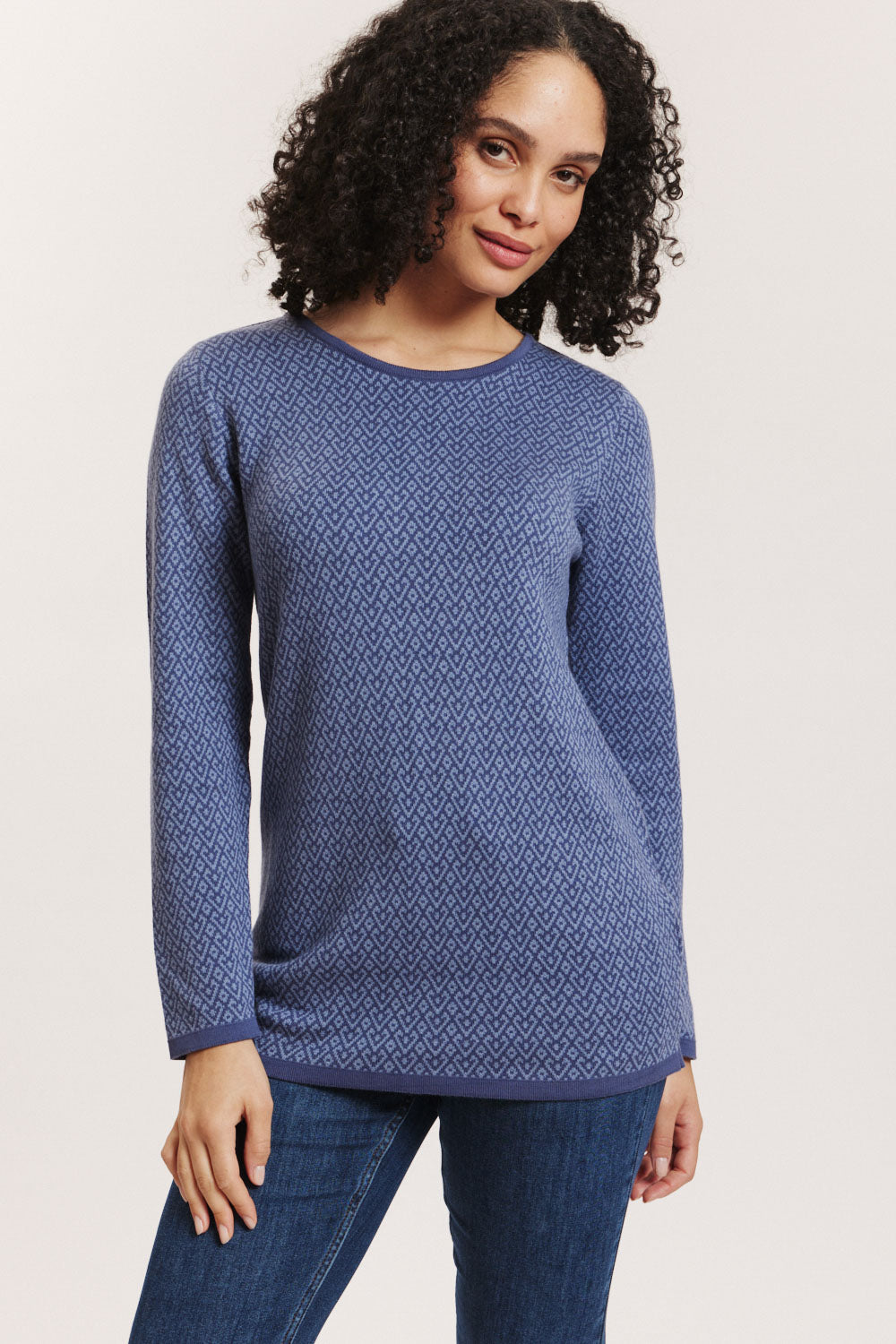 Image Jacquard-Pullover Lolaa aus Biobaumwolle_2