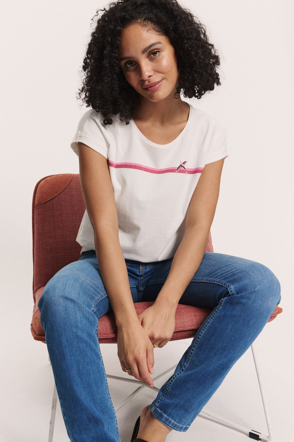 Jerseyshirt Roosee aus Bio-Baumwolle