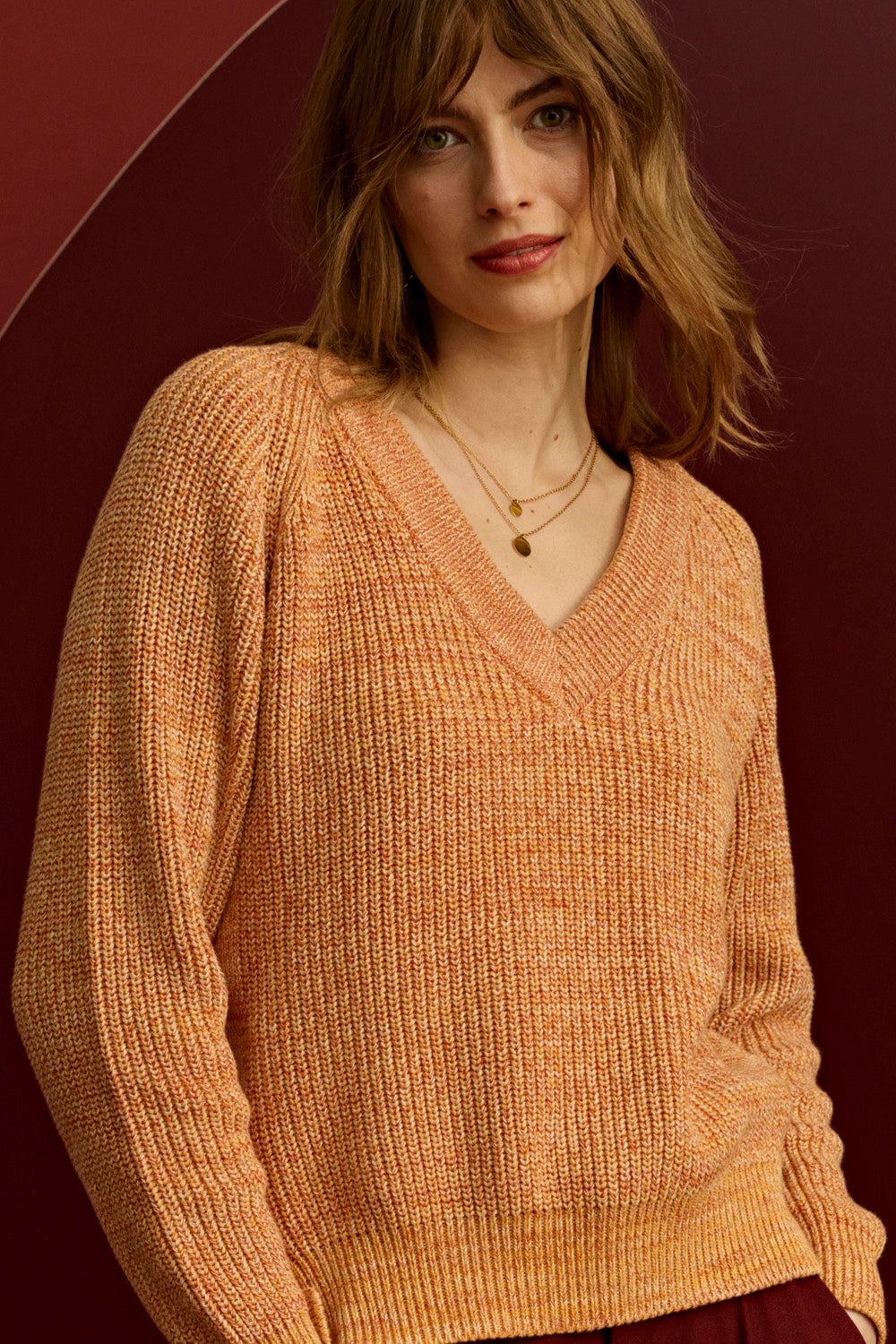 Cosy knitted jumper