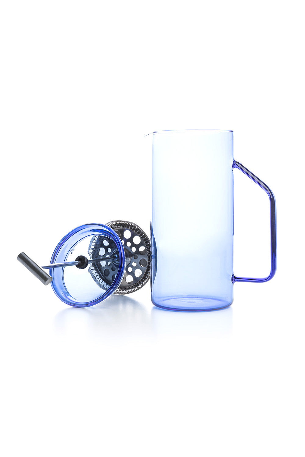 French Press RAIINBOW Blau – Borosilikatglas