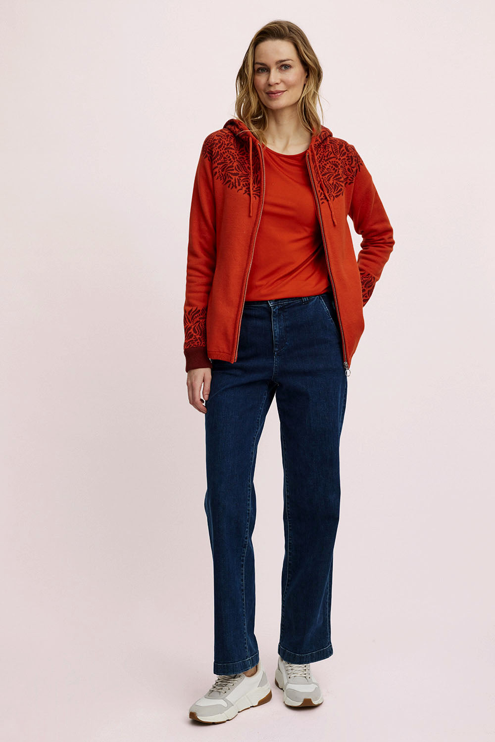 Jaquard cardigan