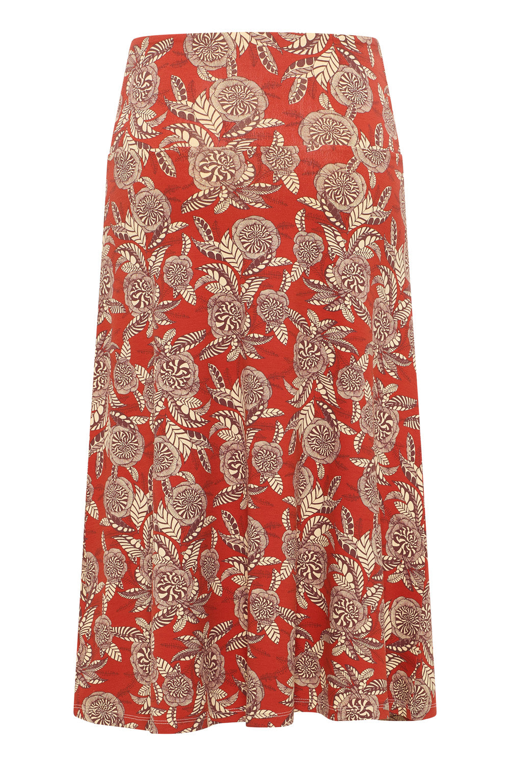 Midi skirt in EcoVero™ viscose