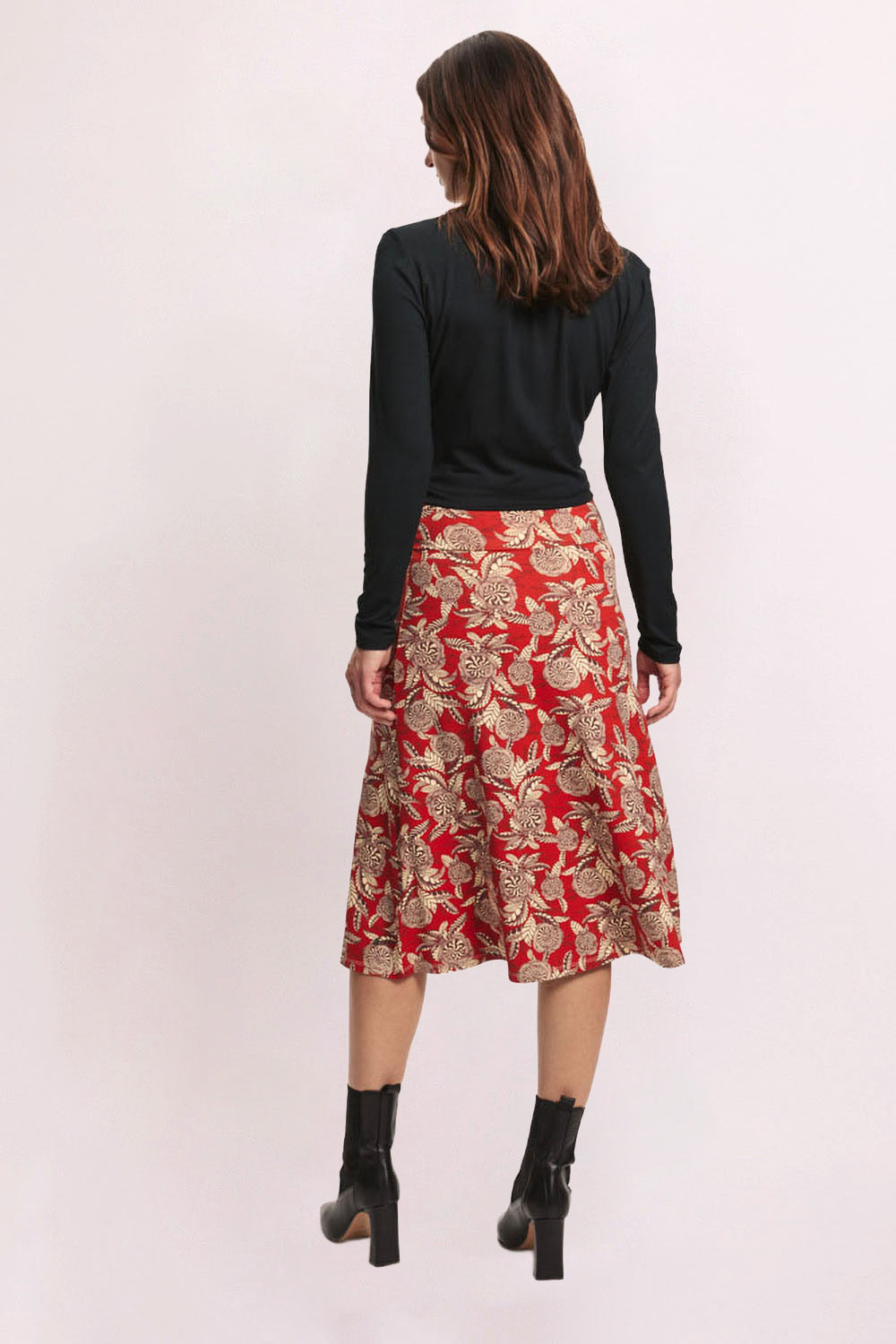 Midi skirt in EcoVero™ viscose