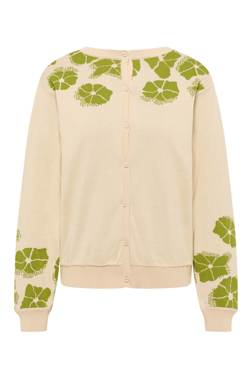 Loose jacquard jumper