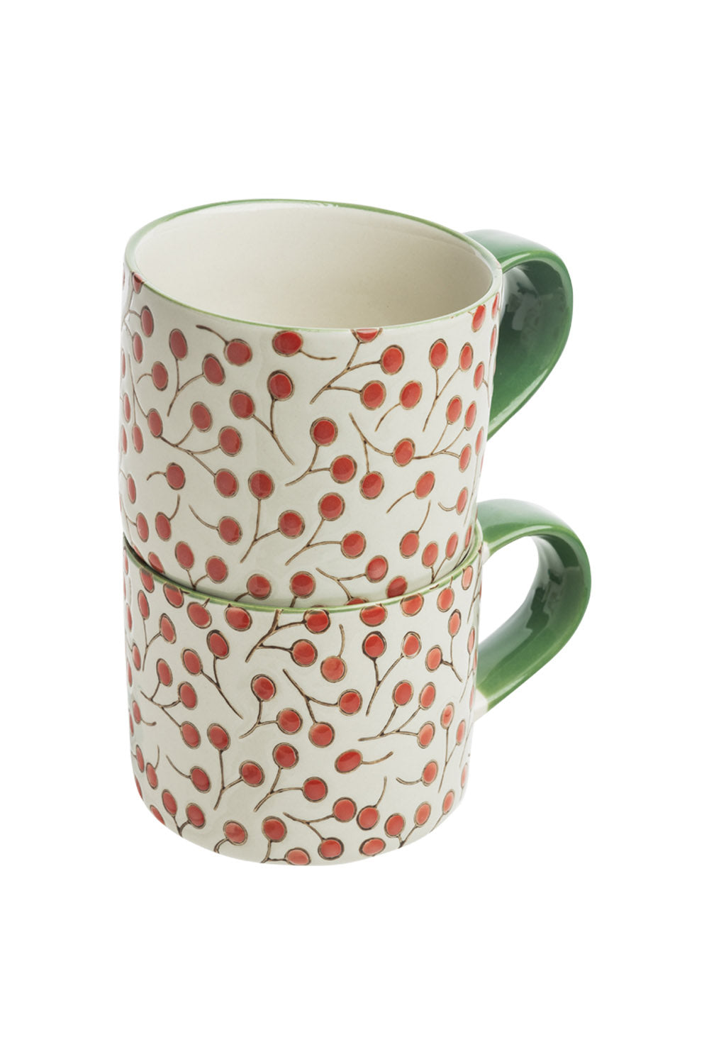 Tasse VINTAGE GARDEN red