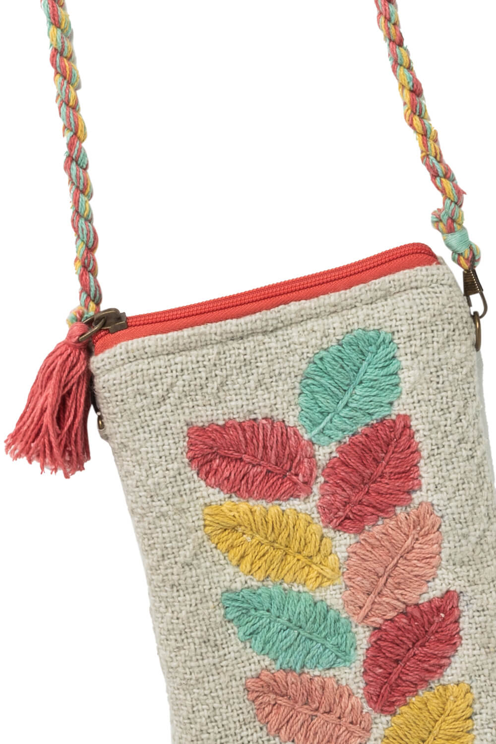 Shoulder bag Leaves