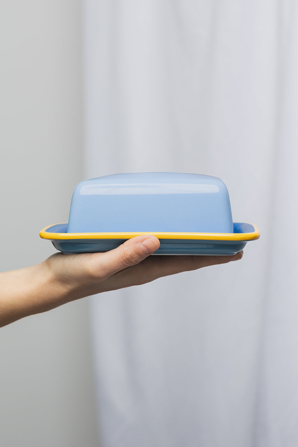 Butter dish BLUE CANDY