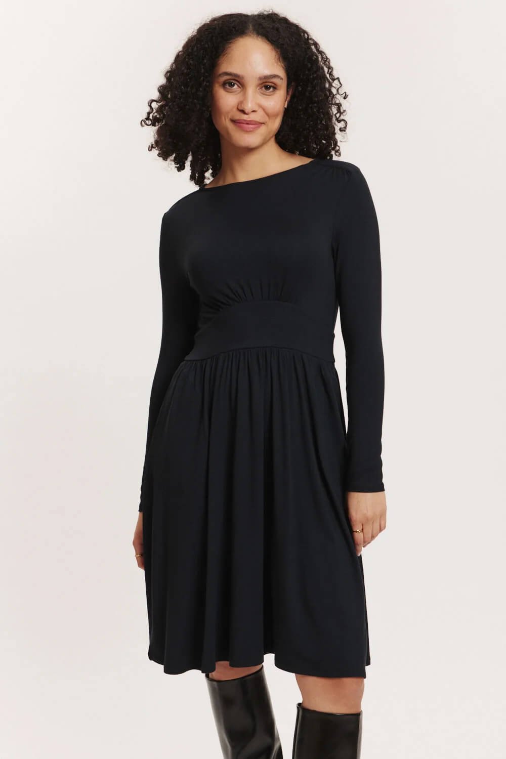 Jersey-Kleid Corinnee aus EcoVero™ Viskose