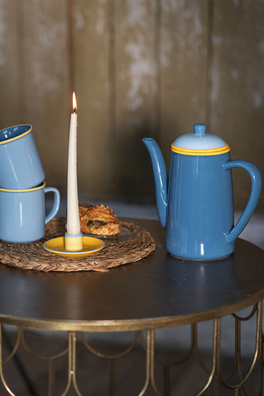 Tea pot BLUE CANDY