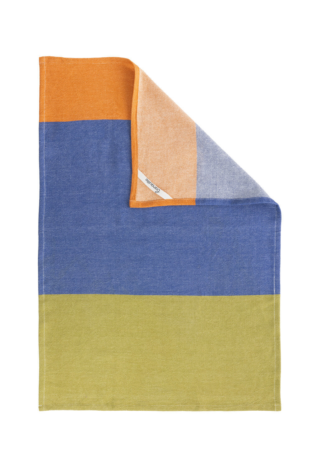 Geschirrtuch COLOURI Blau in der Küche