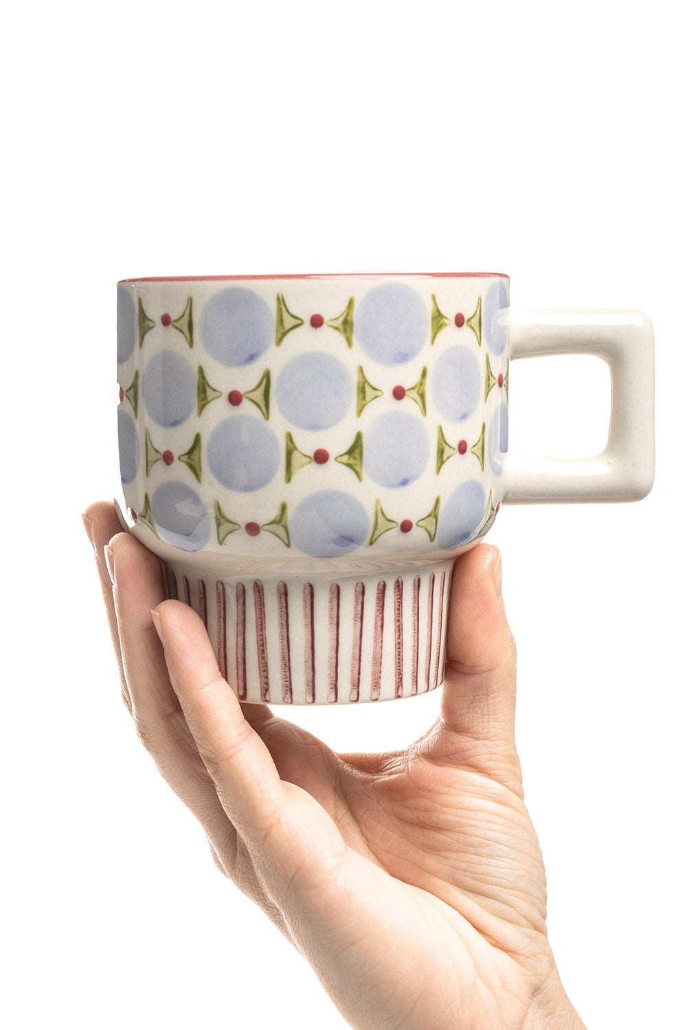 Tasse RETROFLORIA – Steinzeug