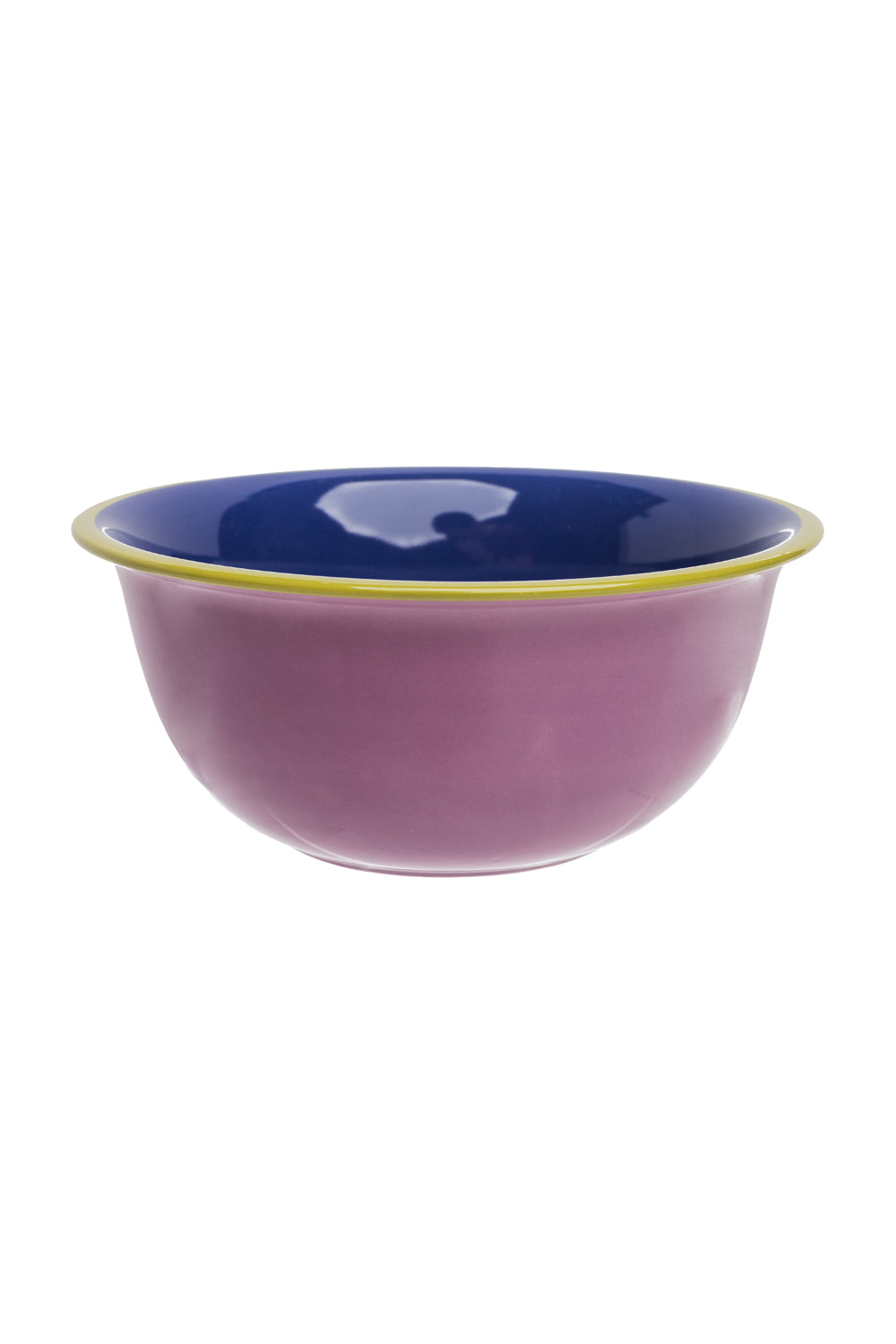 Schüssel COLOURI Violett aus Steinzeug