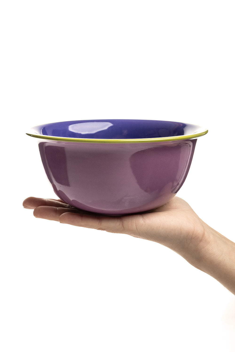 Schüssel COLOURI Violett, Detailansicht