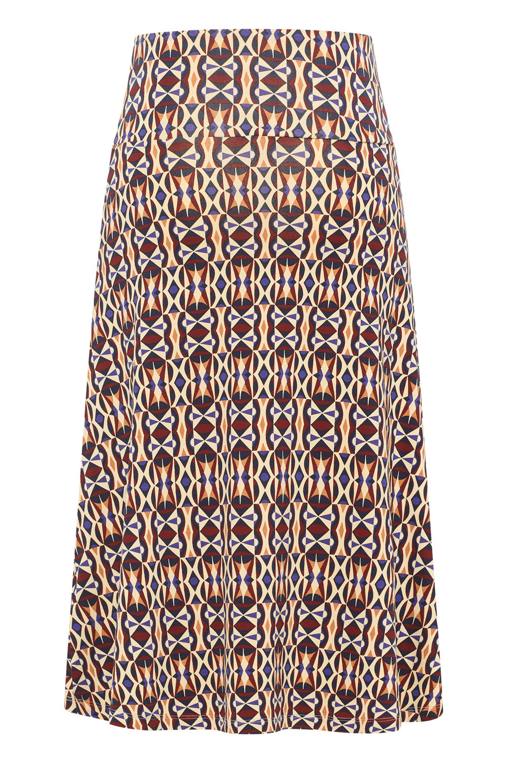Midi skirt in EcoVero™ viscose