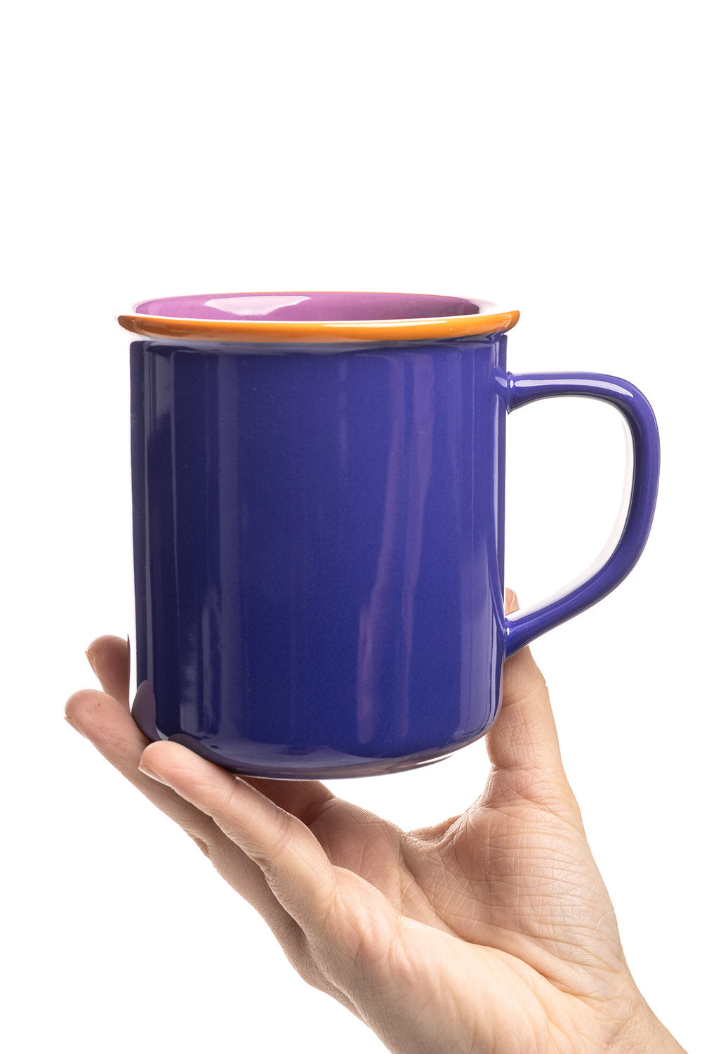 Tasse COLOURI Blau, Detailansicht