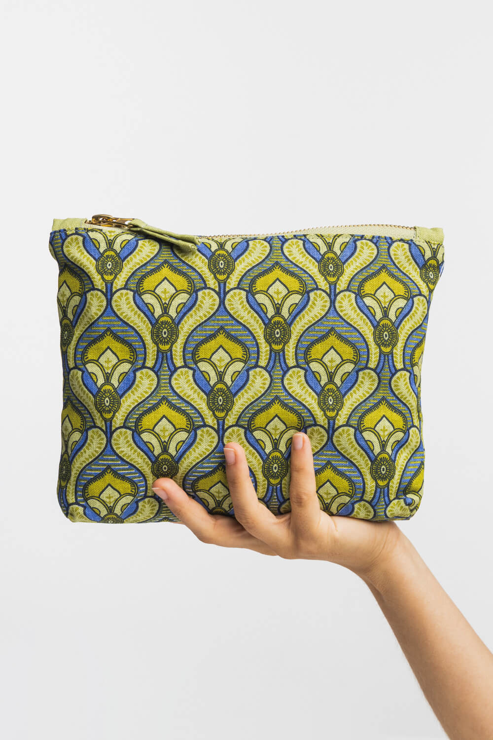 Cosmetic Bag GREEN TULIP