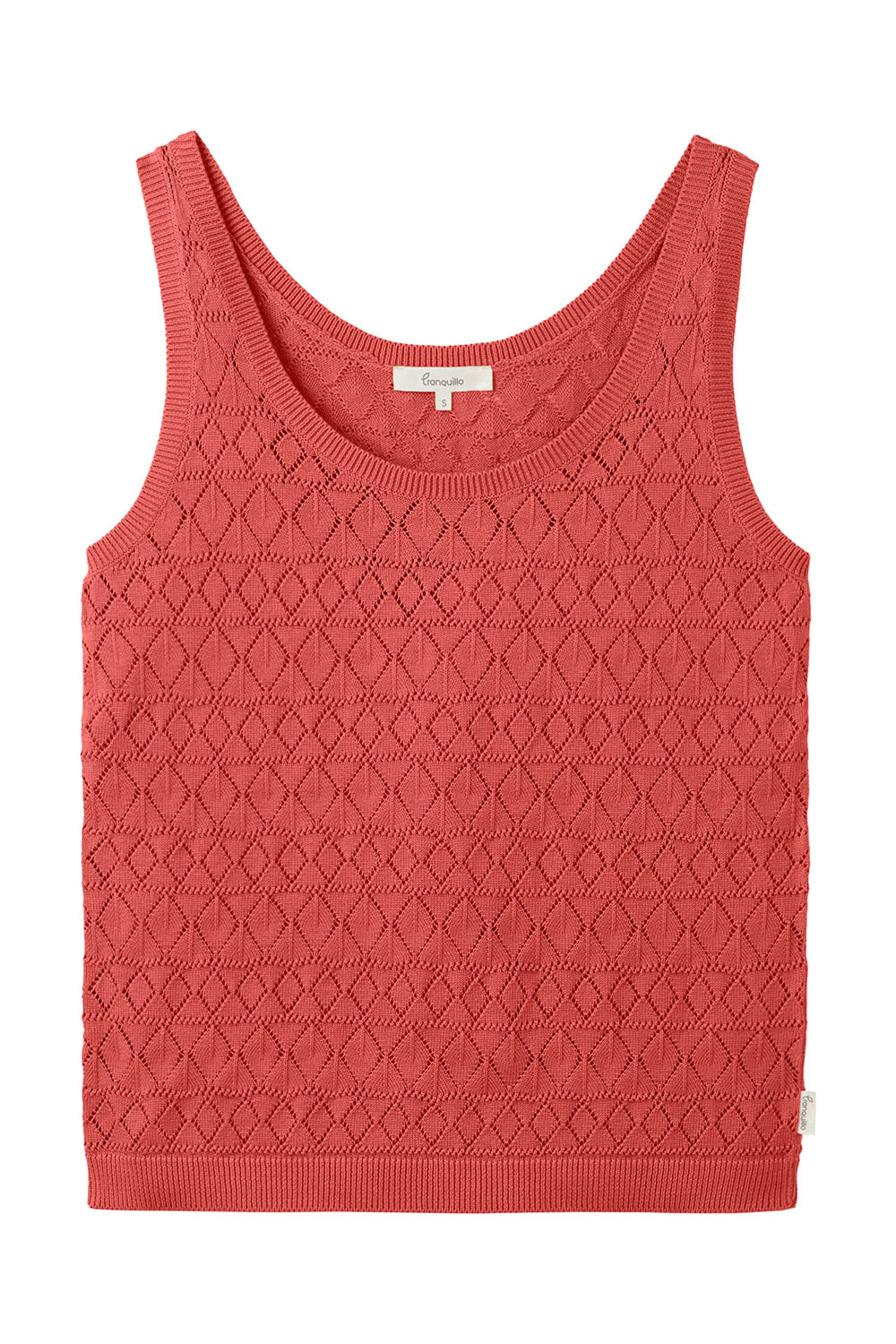 Ajour knitted top