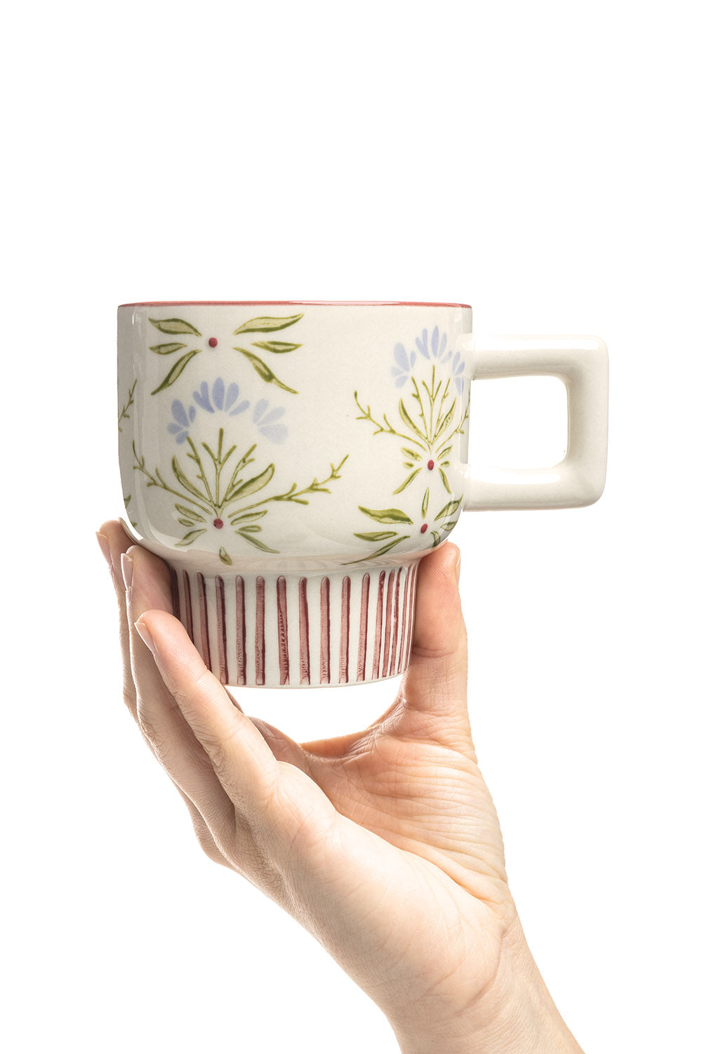 Tasse RETROFLORIA – Steinzeug