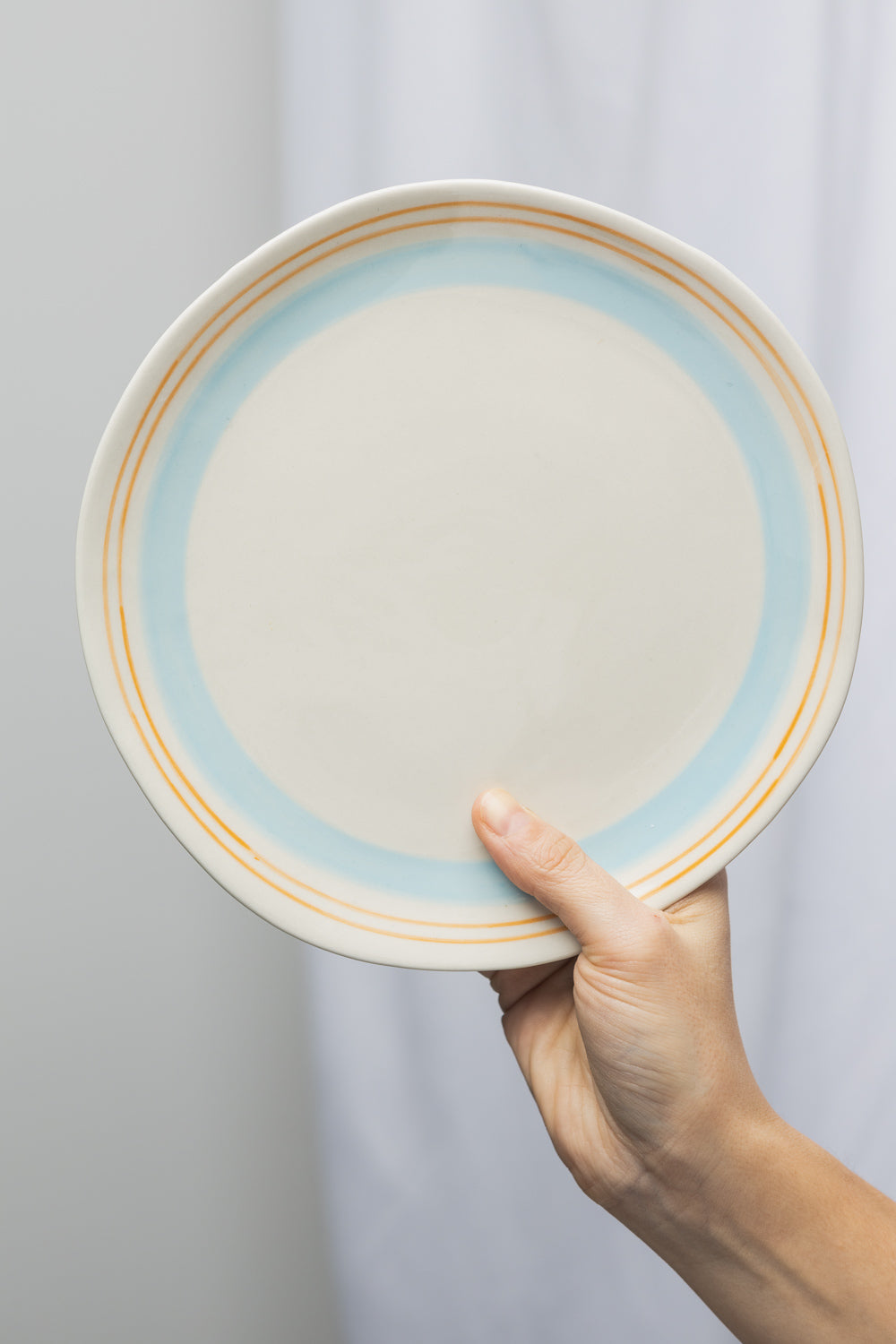 Plate BLUE AQUARELL