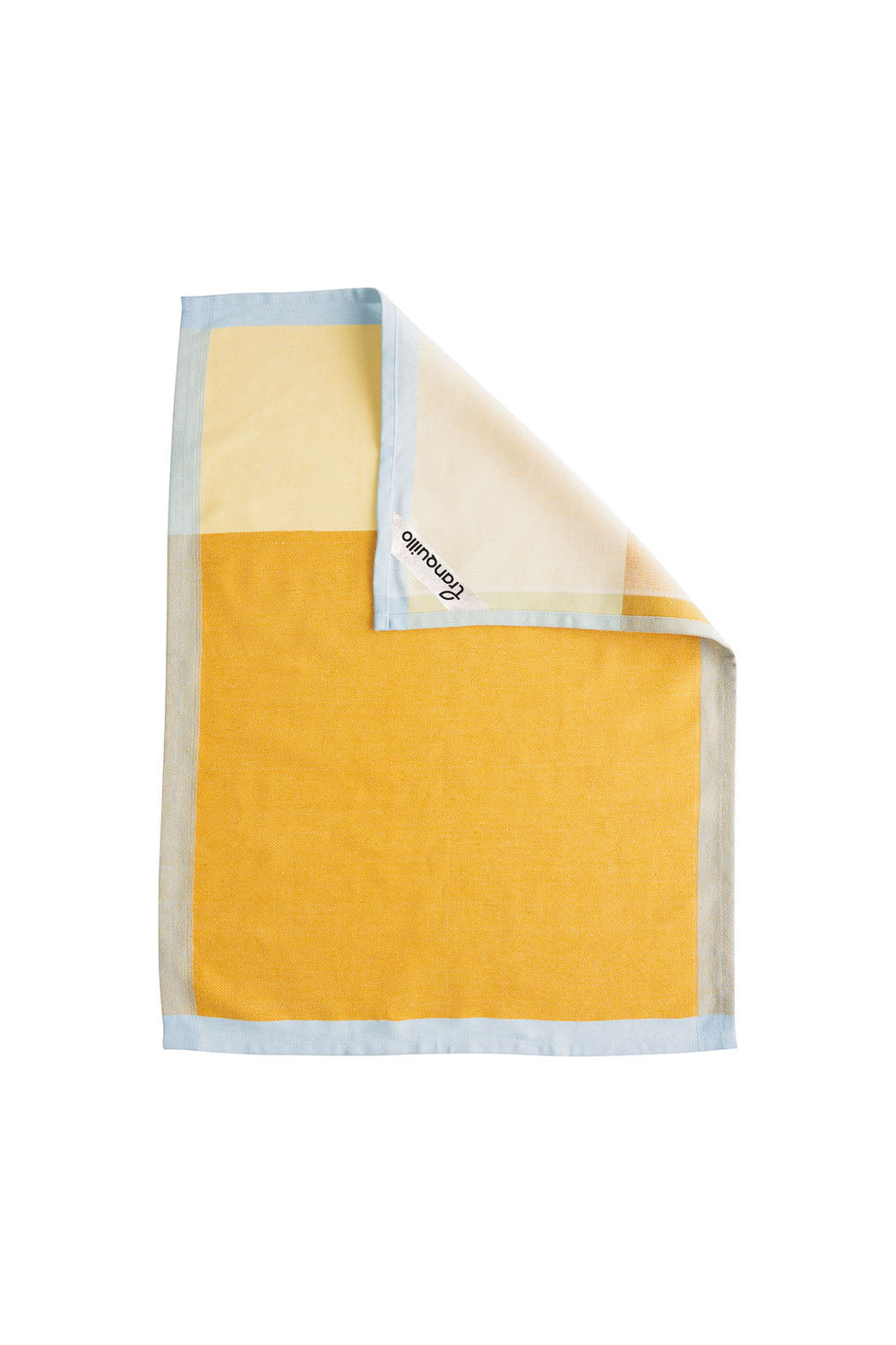 Tea towel BIOCOLOR yellow