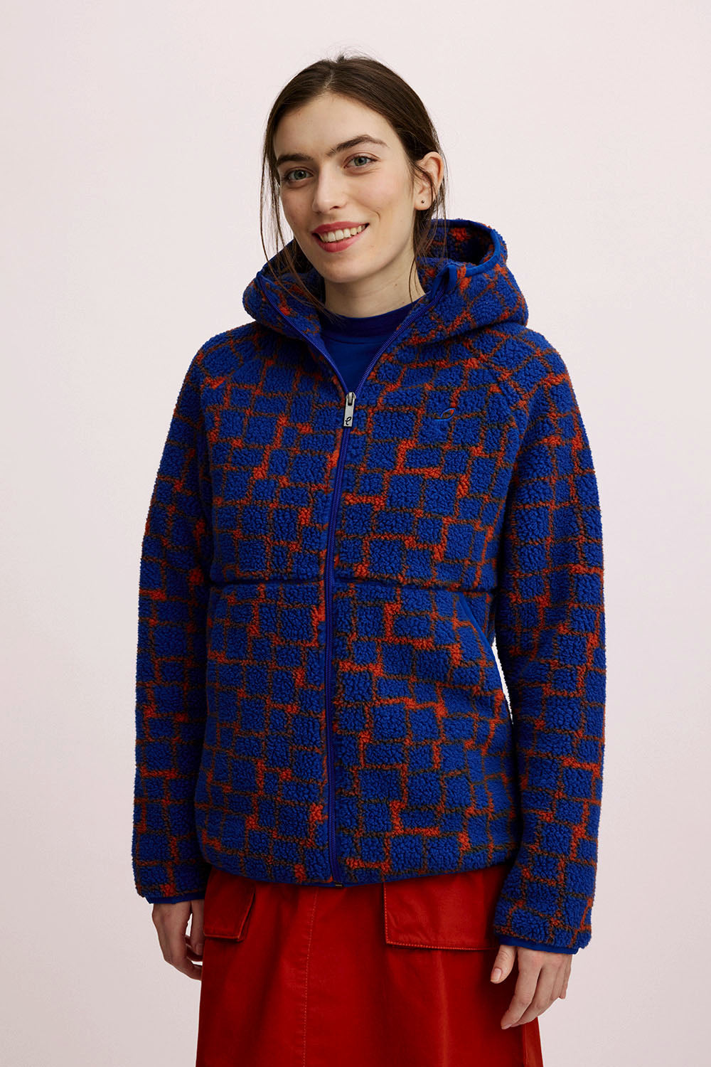 Cosy fleece jacket