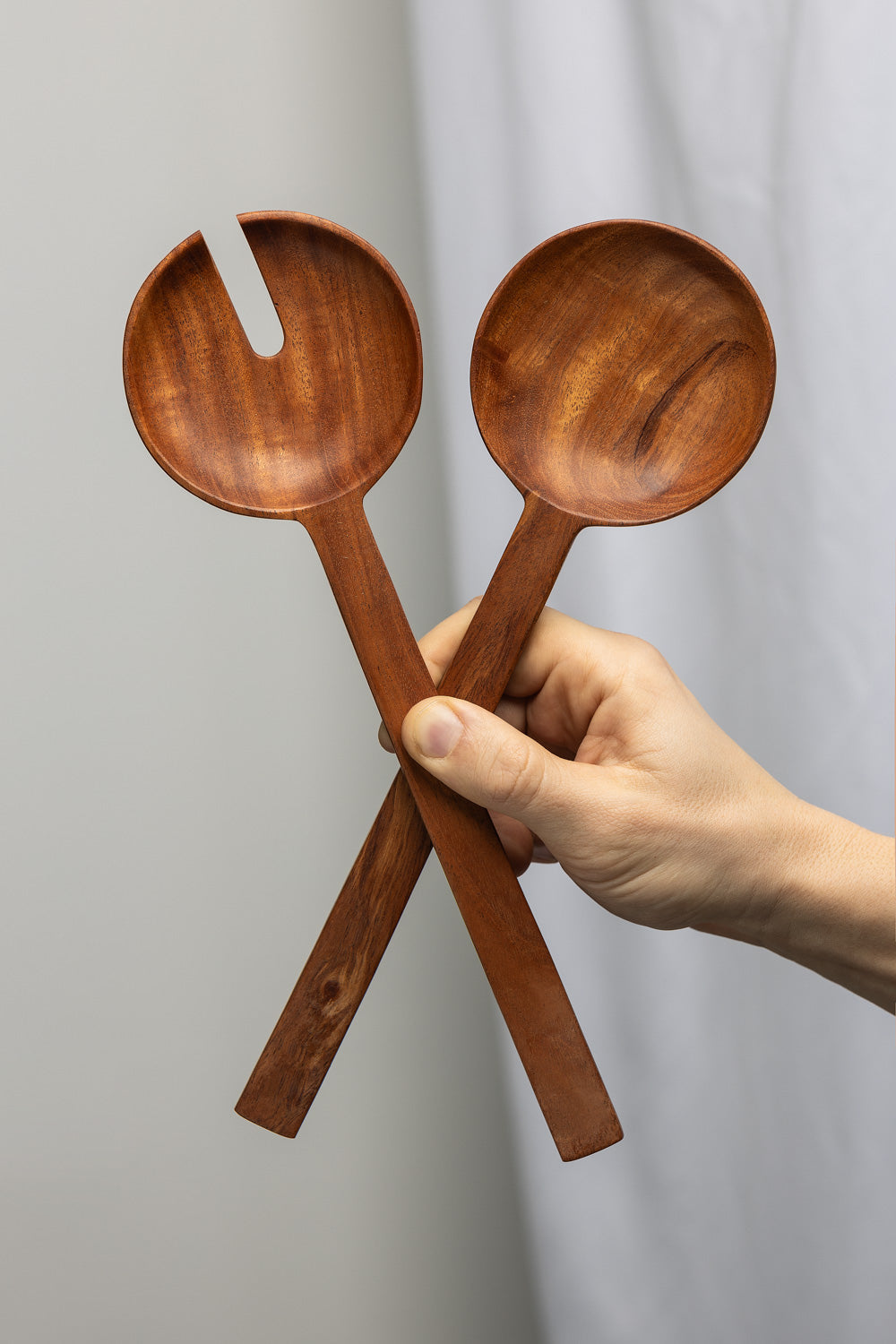 Salad servers NATURAL NEEM