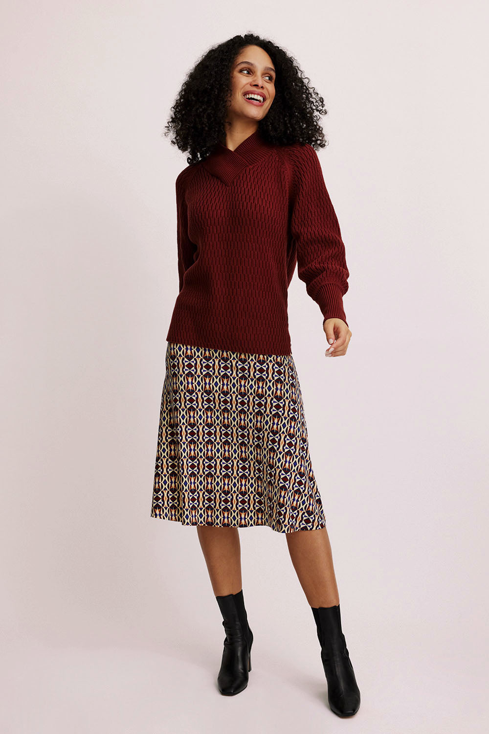 Loose knit jumper