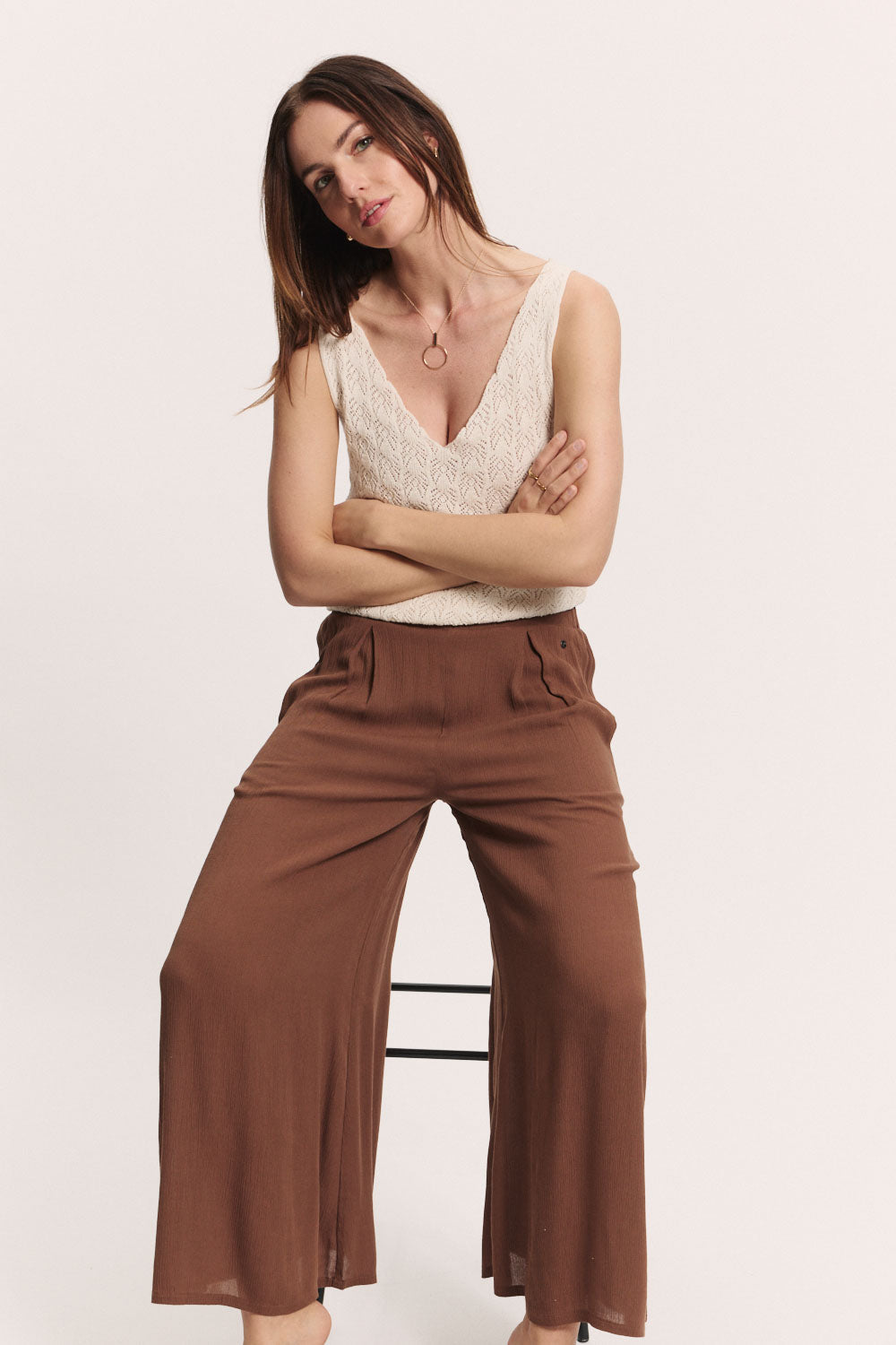 Hose Paulaa aus EcoVero™ Viskose