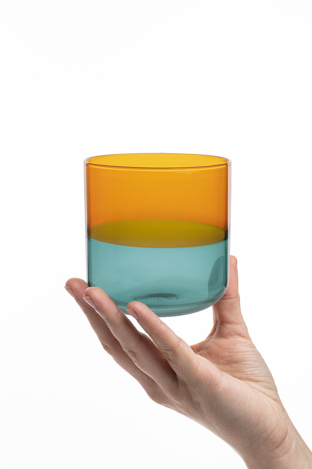 Glas RAIINBOW Orange – Borosilikatglas