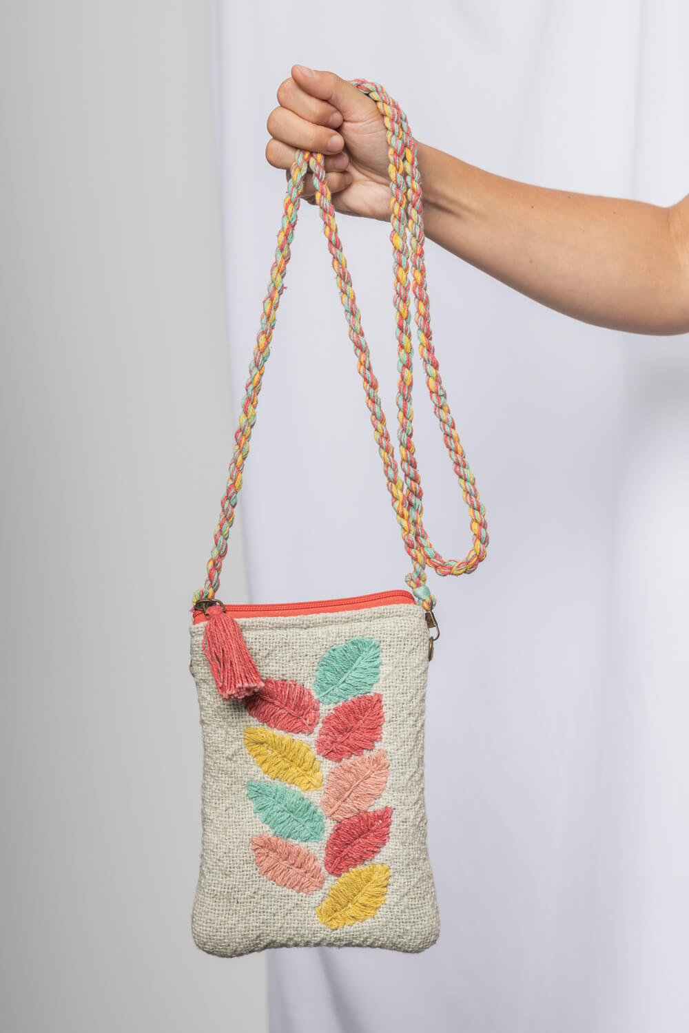 Shoulder bag Leaves
