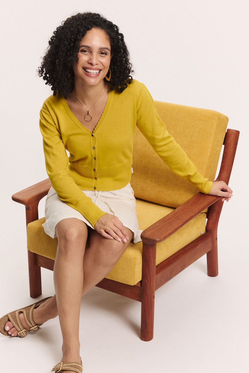 Strickjacke Linaa aus Bio-Baumwolle