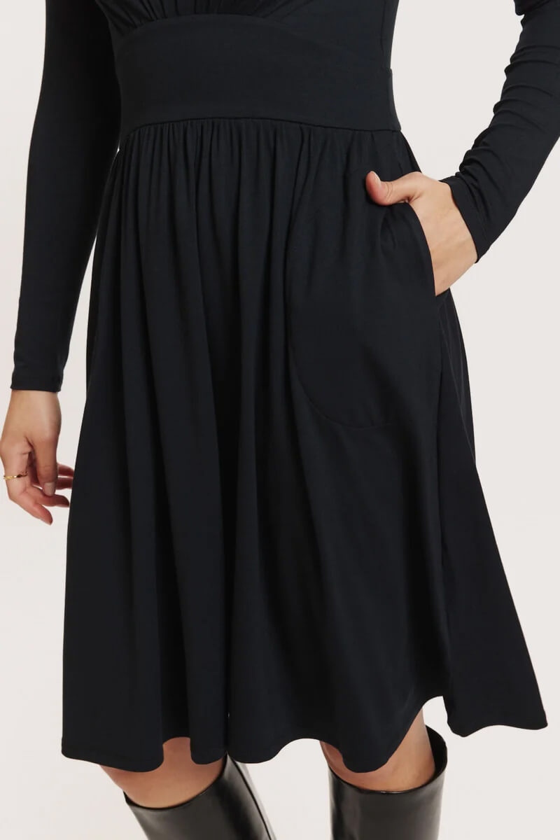 Jersey-Kleid Corinnee aus EcoVero™ Viskose