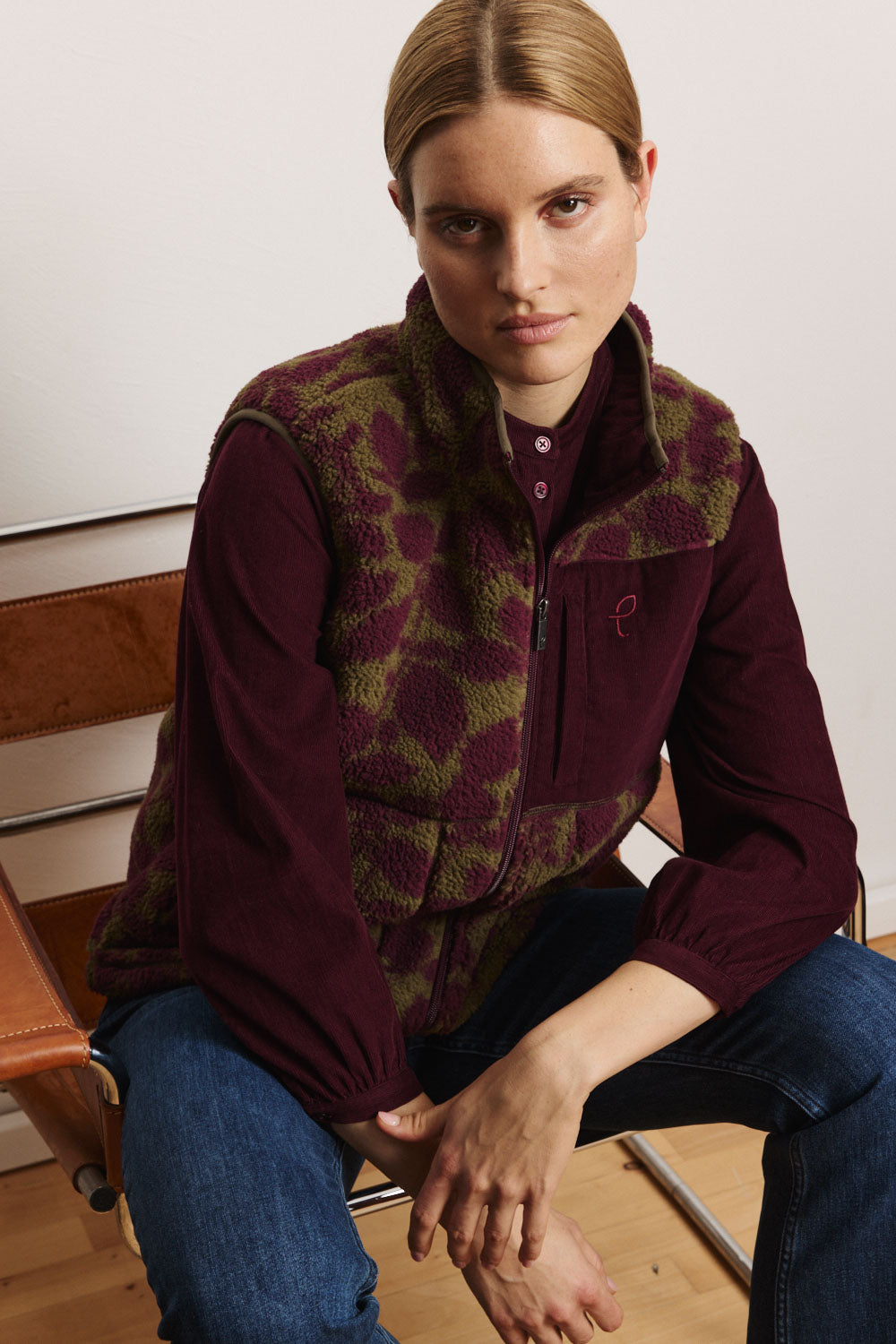 Image Teddyfleece-Weste Galaa mit recyceltem Polyester_4