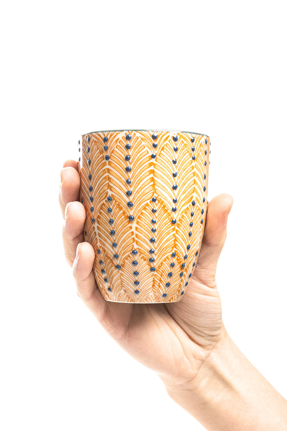 Becher MIIX'N'MATCH Orange – Steinzeug