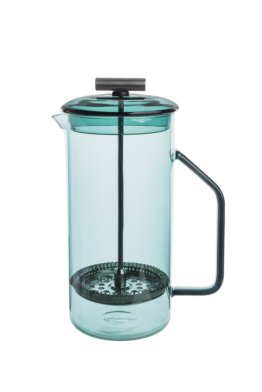 French Press RAIINBOW Grün – Borosilikatglas