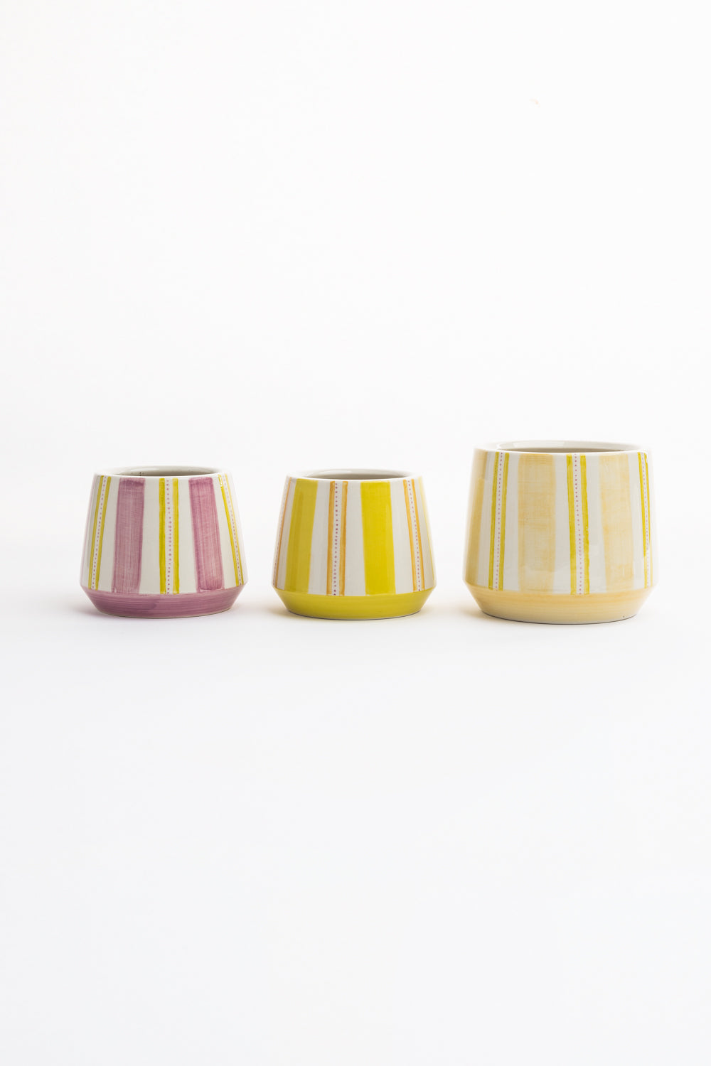 Flower pot CREAM AQUARELL