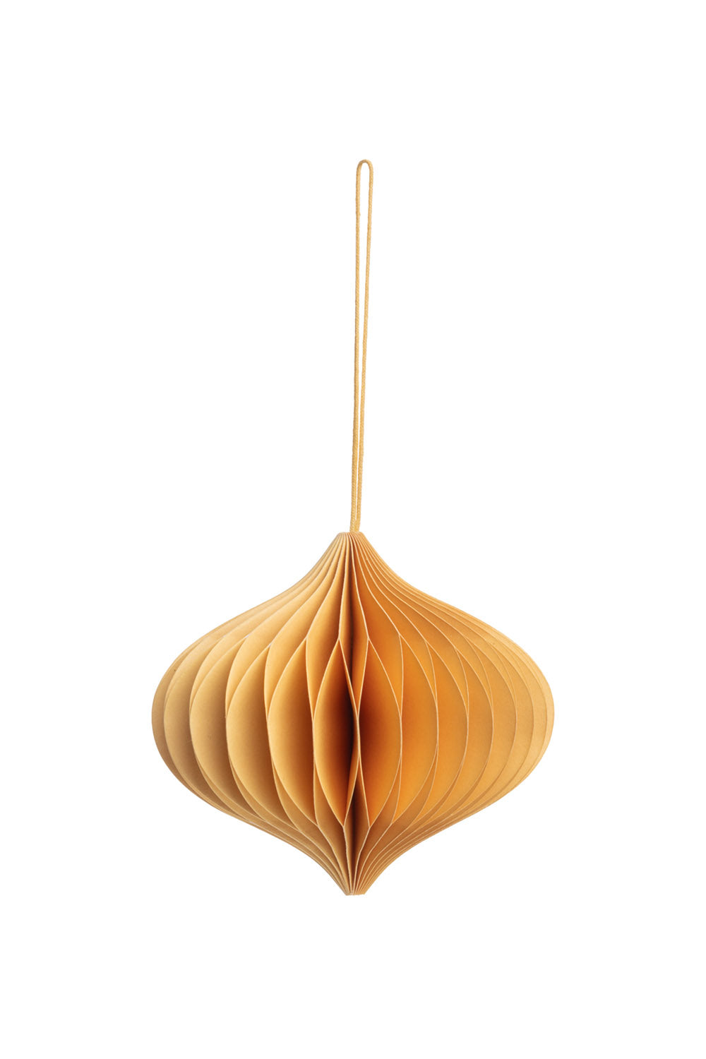 Paper pendant CREAM DROP