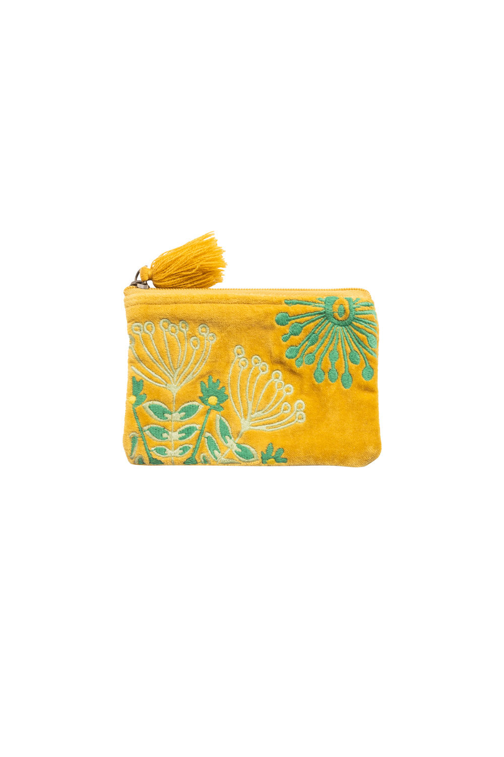 Velvet bag FLOWER