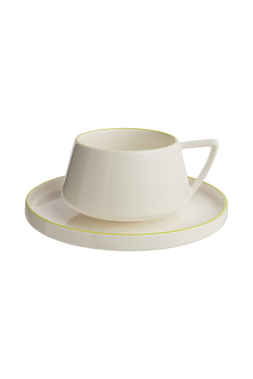 Cup and saucer TINTED GRACE limon
