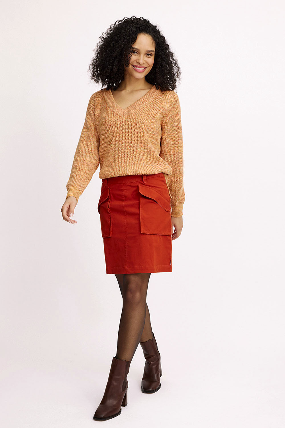 Cosy knitted jumper