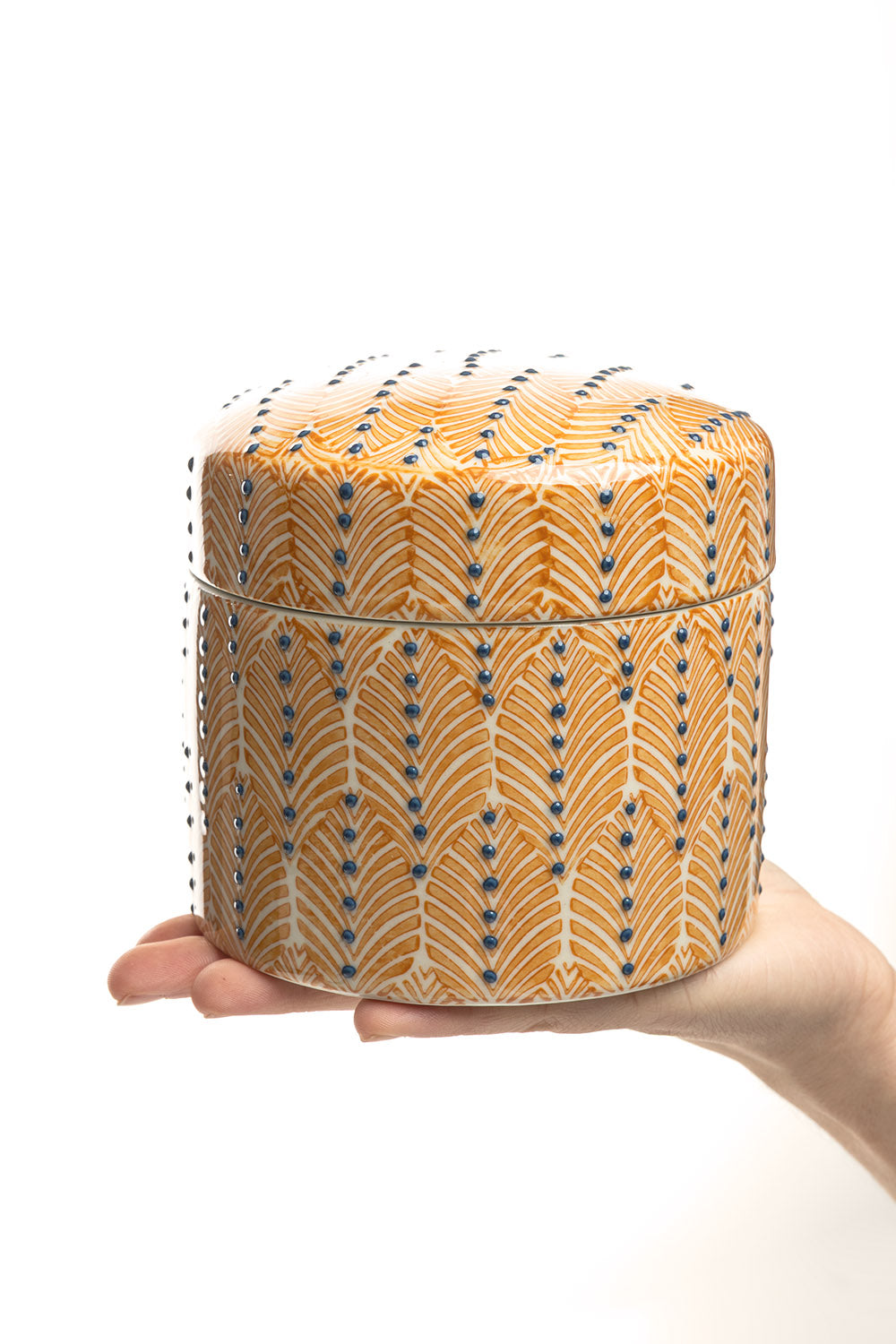 Dose MIIX'N'MATCH Orange – Steinzeug