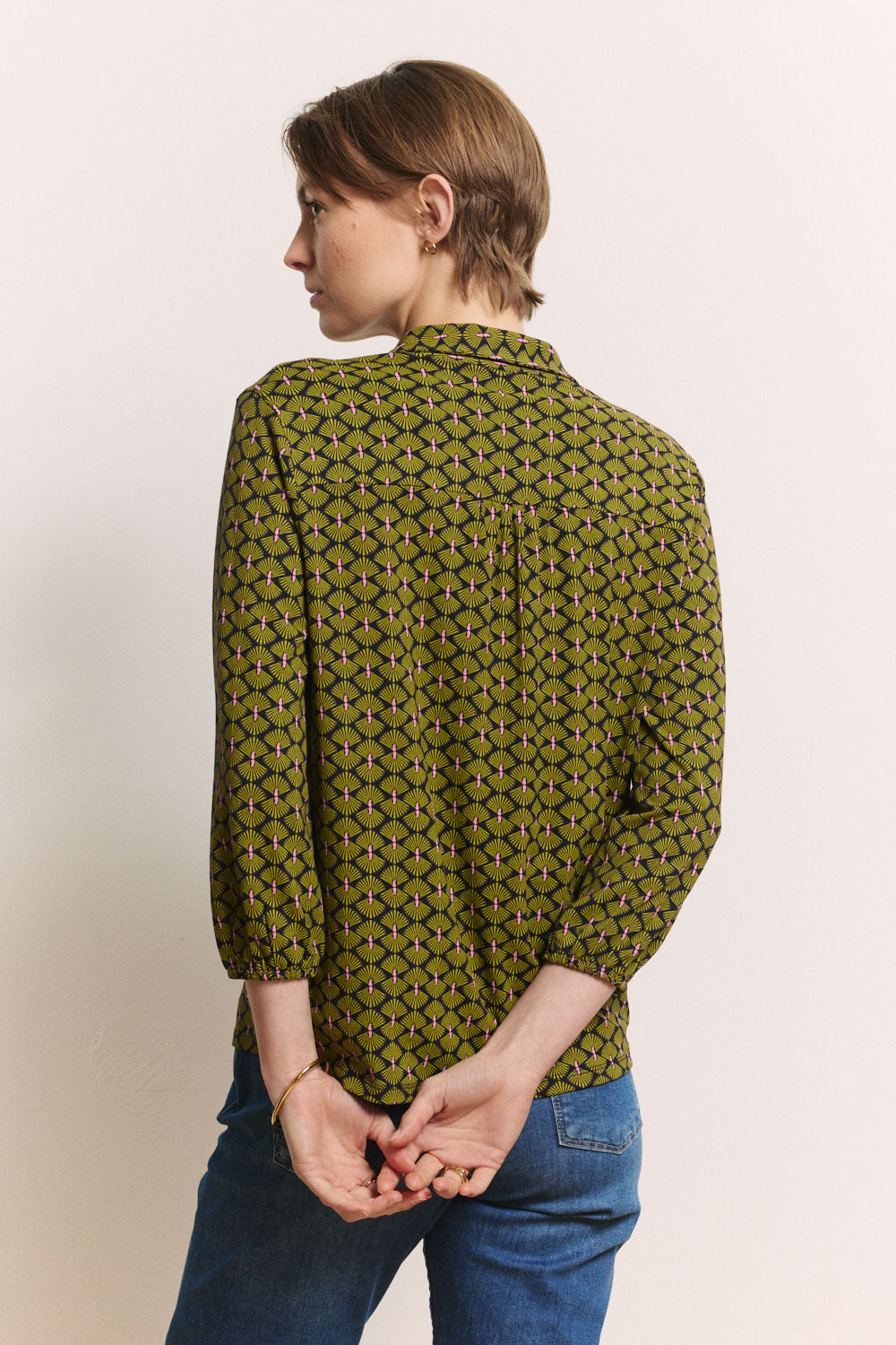 Jerseybluse Kaaty aus EcoVero™ Viskose