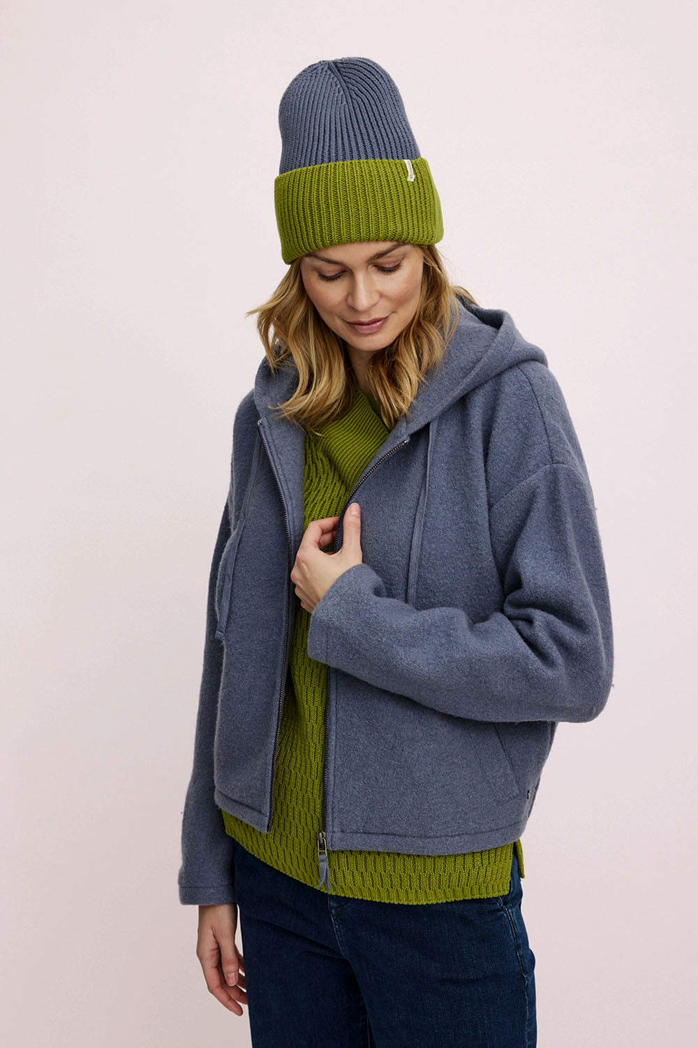 Cosy knitted hat
